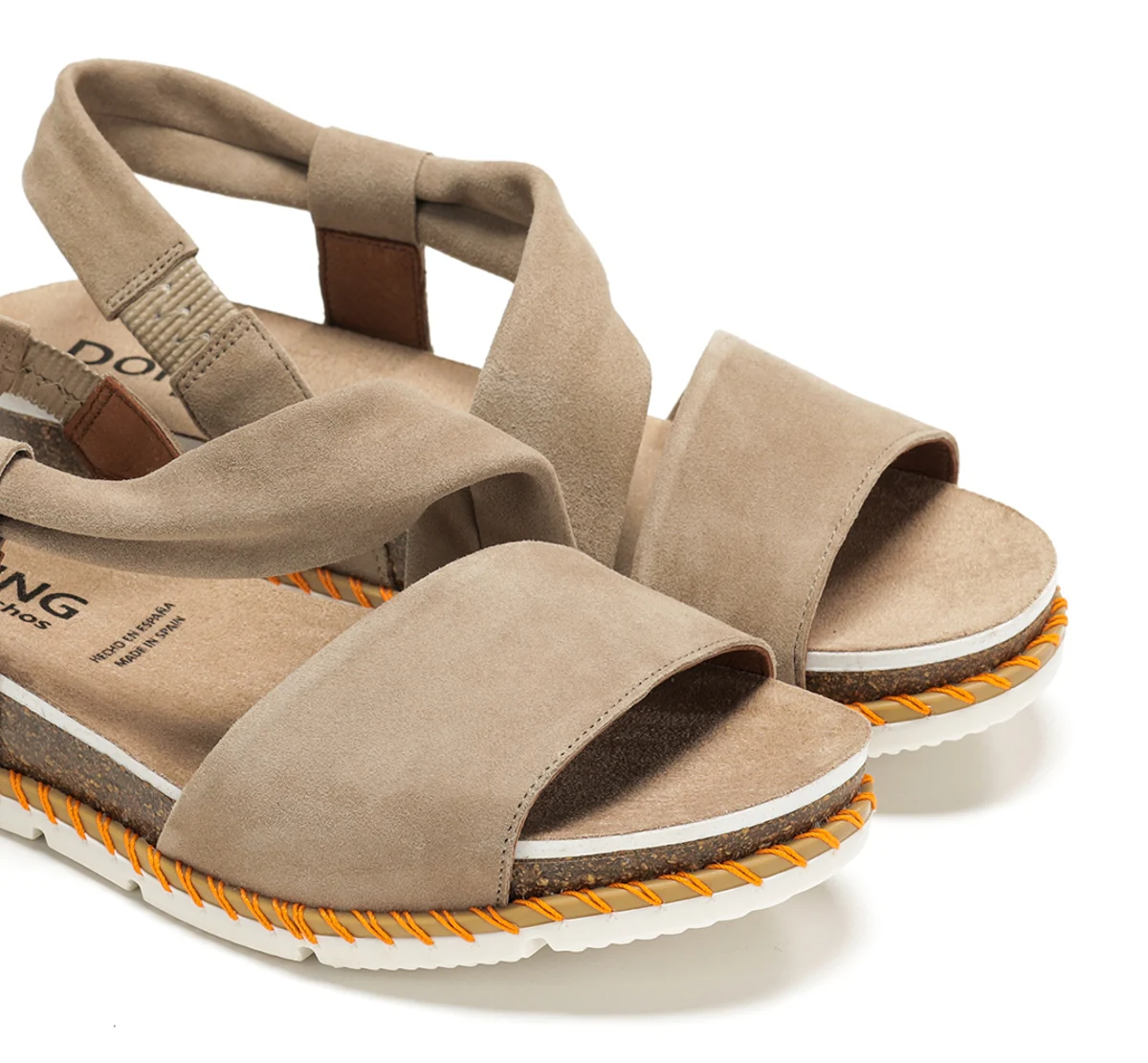 SPORT D9324 Sandale Taupe - Image 6