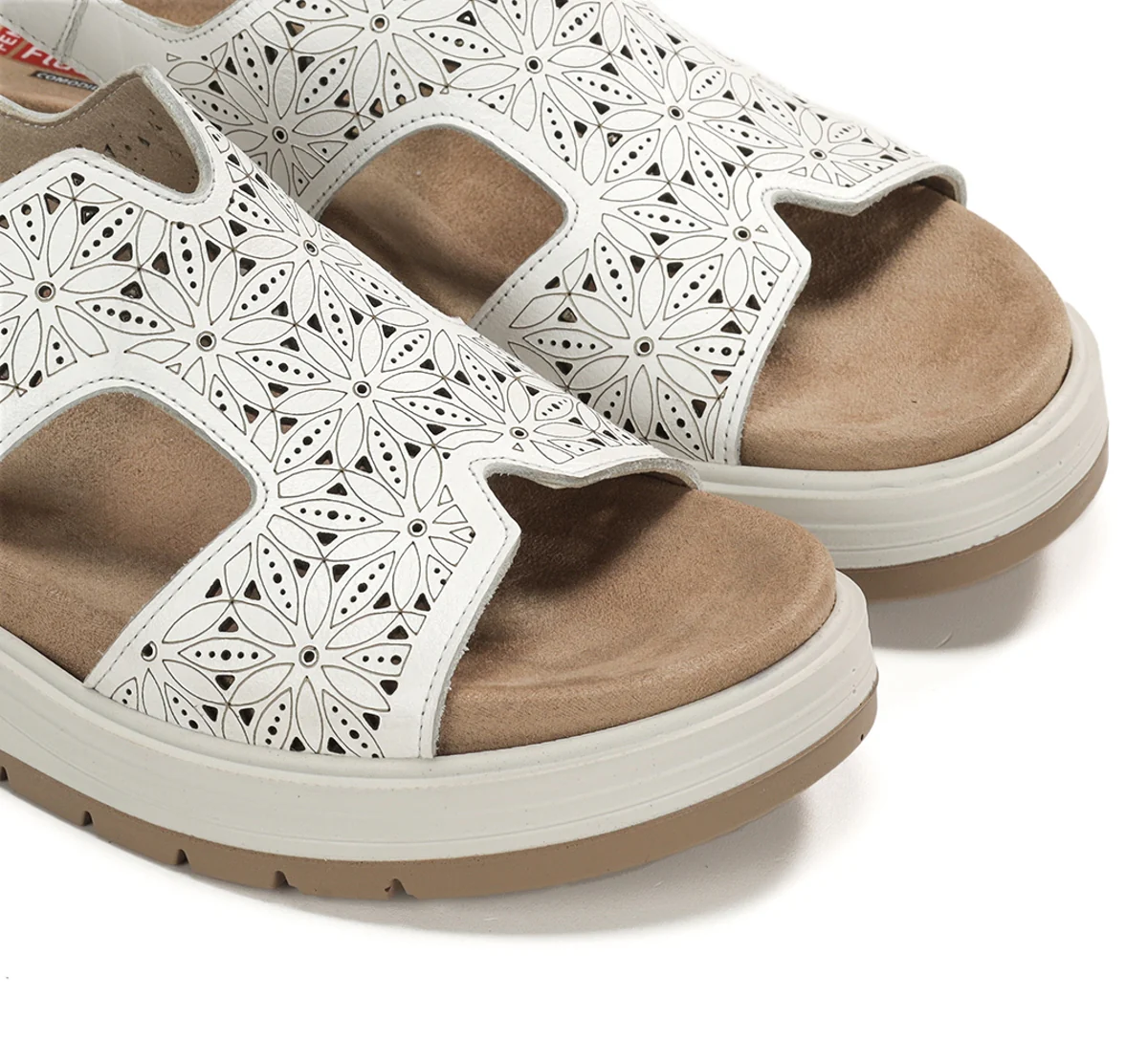 STREET F2007 Sandale Blanche - Image 6