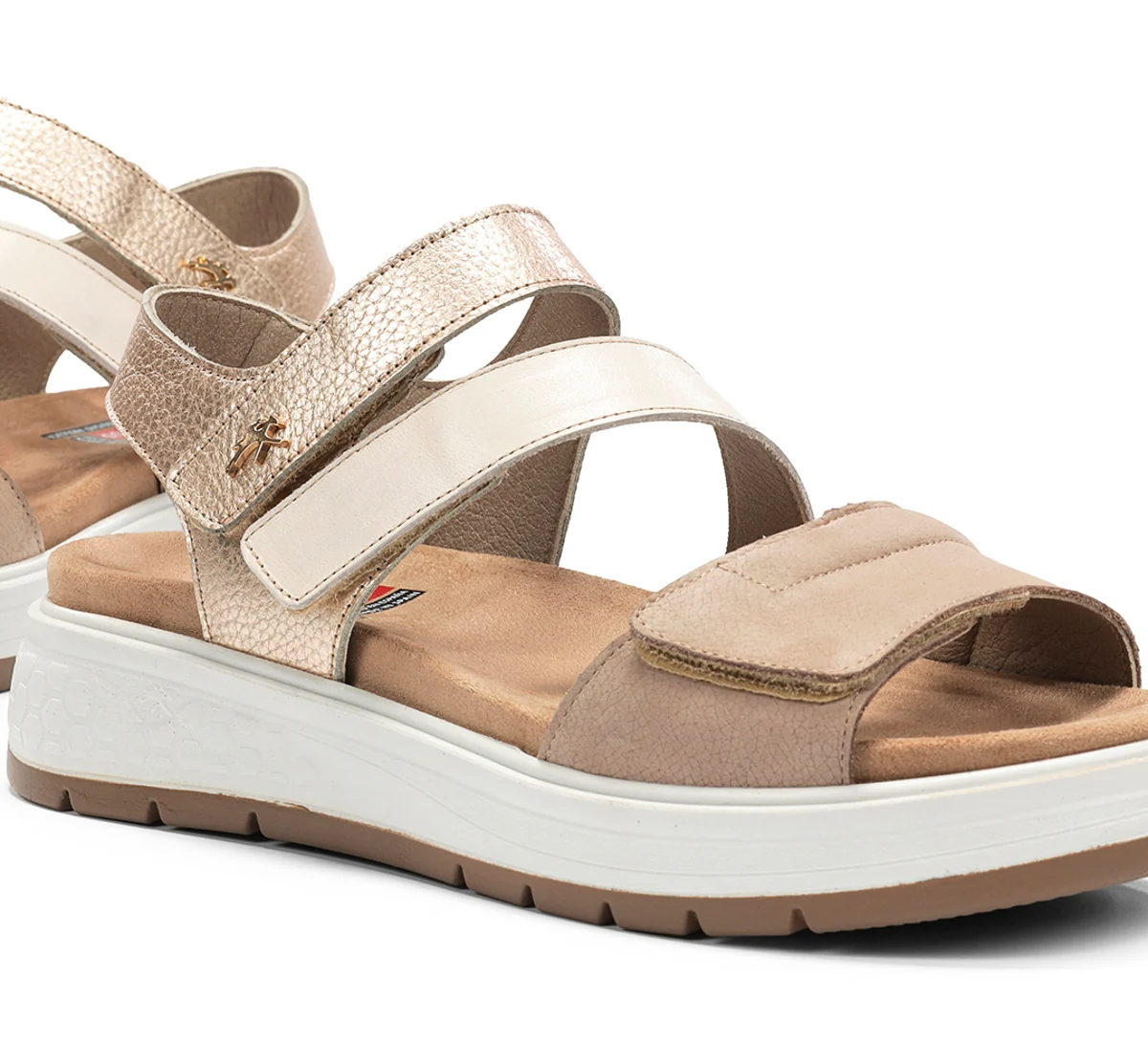 STREET F2165 Sandale Taupe - Image 7