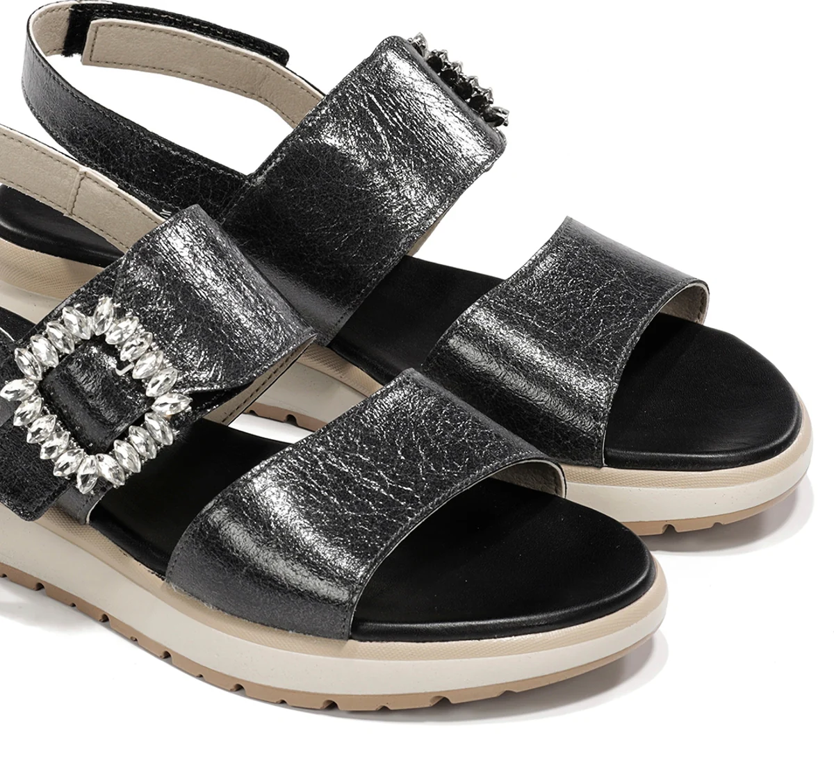 TER D9724 Sandale Noire - Image 6