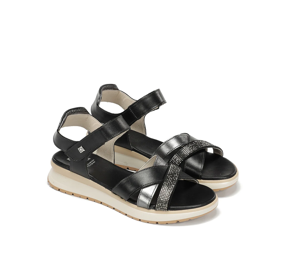 TER D9728 Sandale Noire - Image 4