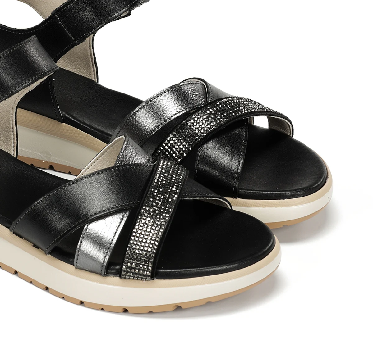 TER D9728 Sandale Noire - Image 6