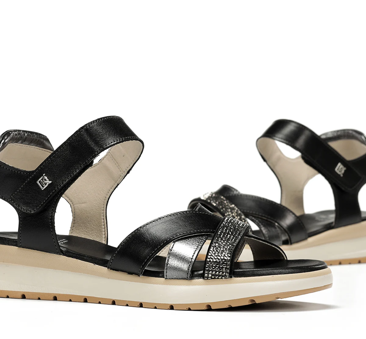TER D9728 Sandale Noire - Image 7