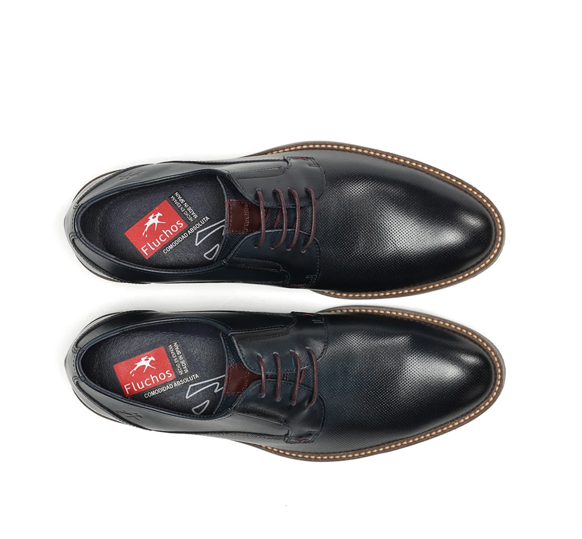 THEO F1631 Chaussure Bleue - Image 5