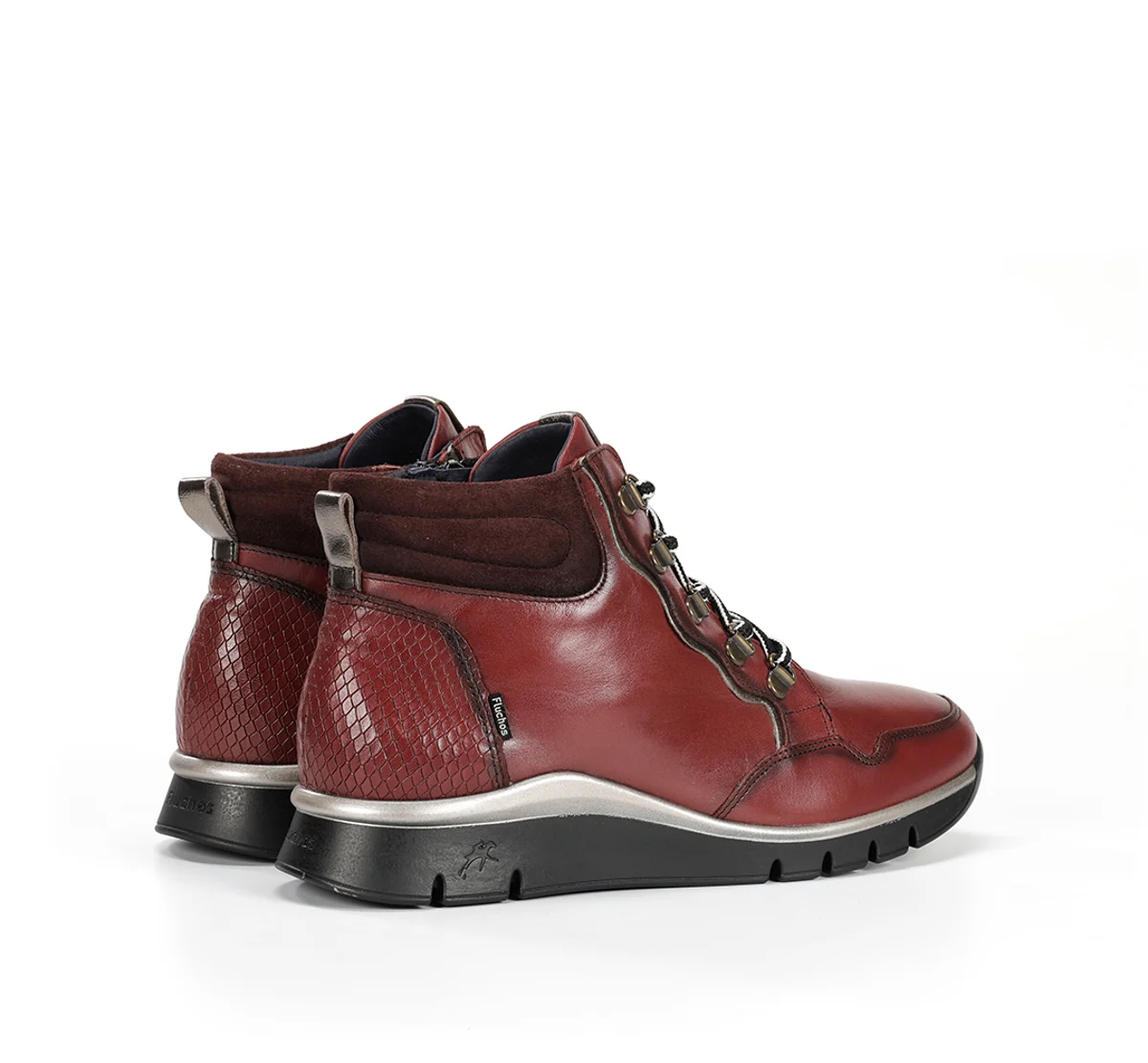 UNION F2073 Bottine Bordeaux - Image 3