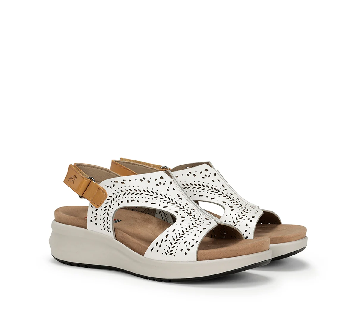 YAGON F1481 Sandale Blanche - Image 2